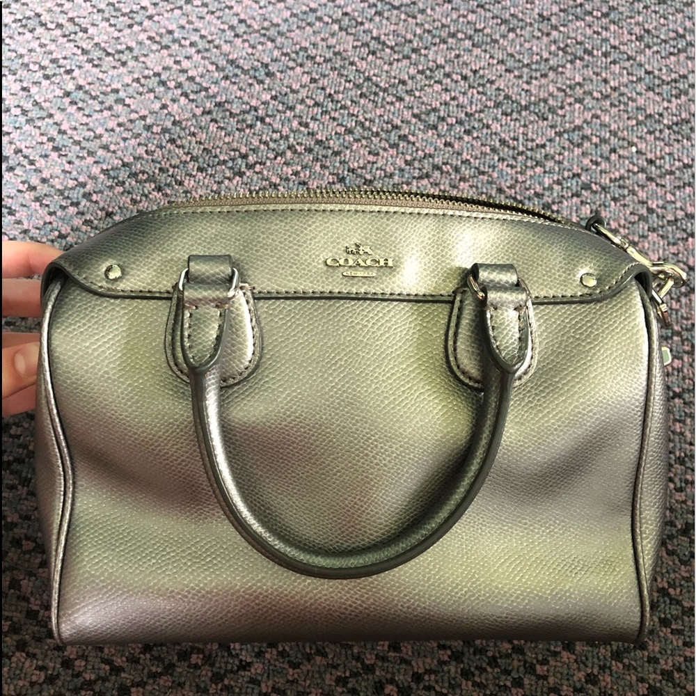 authentic smaller coach purse
